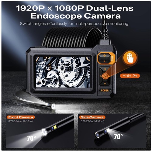 Endoscope with dual lens - endoscope,