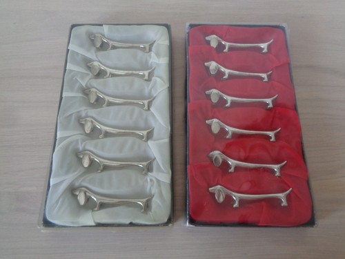 Porte couteau metal argente - porte,