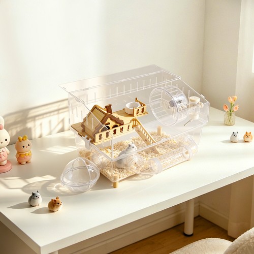 Acrylic hamster cage tier - hamster,