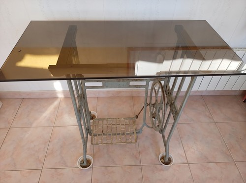 Ancienne table machine - ancienne, de