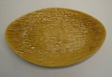 HUGE ERNEST D'HOSSCHE LARGE KERALUX BOCH FRERES CERAMIC TRAY 1960s VINTAGE