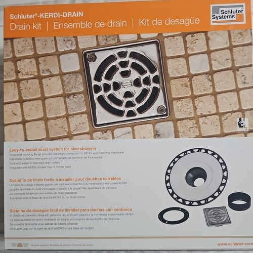 Schluter kerdi drain kit - schluter,