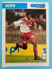 ENZO SCIFO AS MONACO BELGIUM 1994 FOOTBALL ROOKIE CARD ELEVEN MONDIALE (ANTBL38)