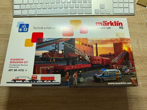 Märklin 44752 pompier grue - märklin,