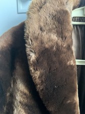 Ancienne Veste en Mouton Doré