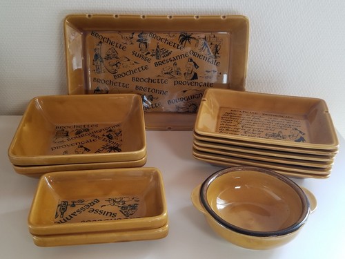 Service assiettes brochettes - a,