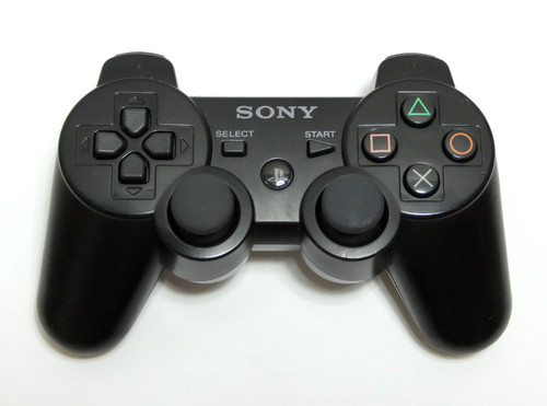 Manette ps3 officiel noir sony - manette,