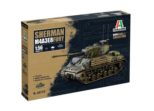 Sherman m4a3e8 fury - sherman, (4