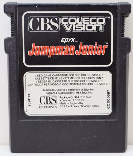 Jeu colecovision jumpman - jeu,