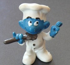 figurine schtroumpf chef