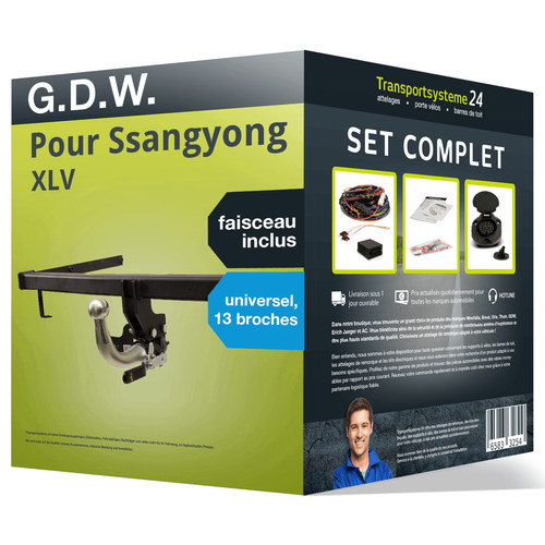 Attelage pour ssangyong - ssangyong, xlv