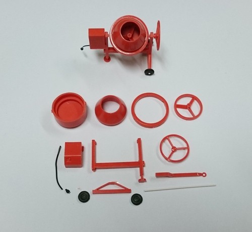 Kit bétonnière orange - bÉtonniÈre,