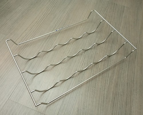 Grille porte bouteille inox - porte,