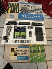 Old railway PIKO Junior 3/4 1973 made in the GDR. WORKS!
