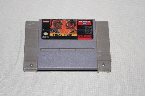 Final fight pour snes - us, /