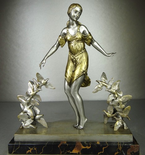 1920 1930 josselin statue - 1920/1930,