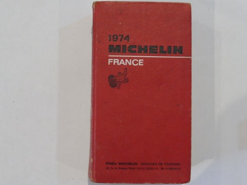 Ancien guide michelin 1974 - guide,