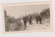 January 12, 1964 Battle of Snowball Outdoor Kids Play Photo