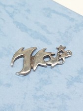 Sterling Silver Bogarz 1992 ACOG Pendant Celestial Theme Dancing Bouncing Stars