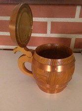 Chope à Bière en Bois