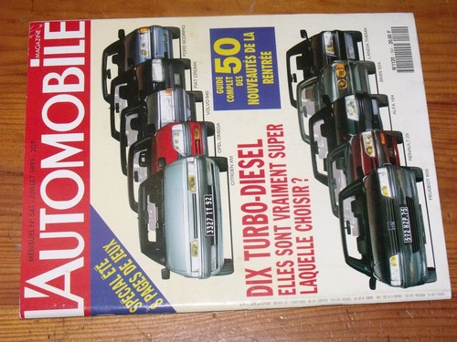 Revue l automobile n 541 - $$$, l'automobile