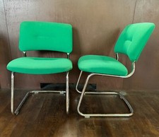 Pair of Vintage STRAFOR Design Chair Chairs Model 421 1970s/80s