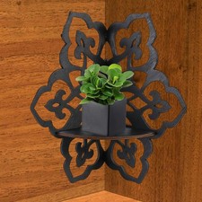 Étagère d'angle flottante