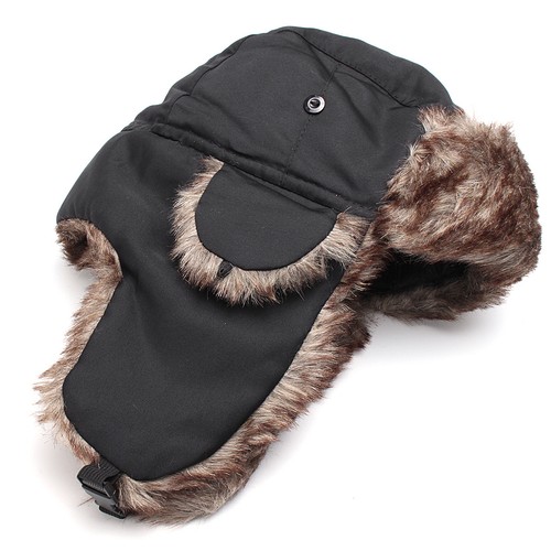 Bonnet chapka noir - bonnet, uni