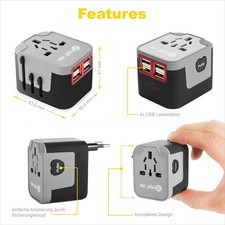 Adaptateur De Voyage Universel