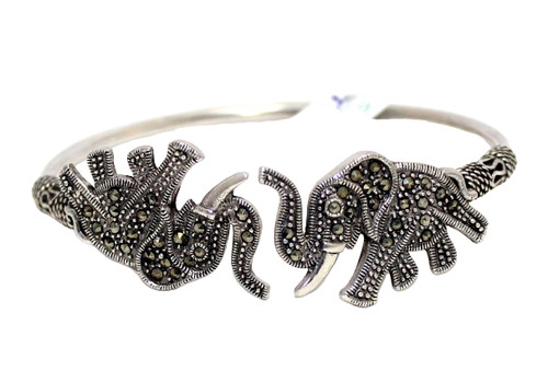 Bracelet jonc elephant spring - jonc,