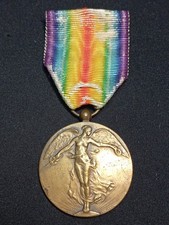 4.4/09/25 (REF27954) Military Medal INTERALLIED War 14/18 BELGIAN MEDAL
