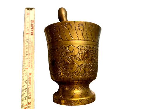 Ancien petit mortier - petit,
