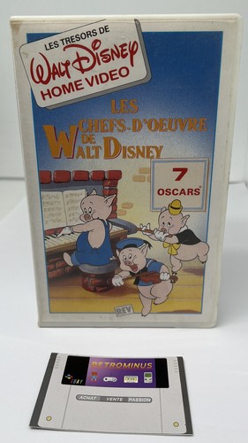 Cassette video vhs walt disney - cassette,