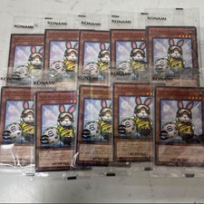 Set of 10 Yu-Gi-Oh ! Rescue Rabbit + Neymar Jr - 2025 eFootball Promo Set
