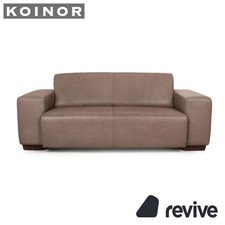 Koinor Nero Cuir Canapé Deux