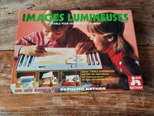 Vintage Jeu Électrique Éducatif Images Lumineuses Nathan