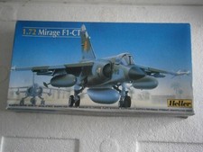 MAQUETTE AVION COMBAT FRANCAIS MIRAGE F.1 CT HELLER No 80316 - 1/72 - 1.72eme