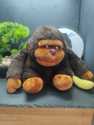 Vintage plush monkey - vintage,