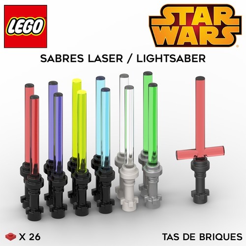 Lego pack armes sabre - -, d'armes,