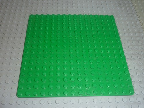 Plaque lego green baseplate - plaque,