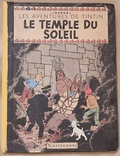 TINTIN - 14 - / Le temple du soleil /EO  B3 1949 / EM+