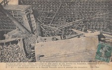 Old postcard 51 AY / ASPECT OF A CELLAR OF THE NEW SOCIETY AFTER THE PASSAGE RIOTIER