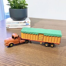 Dinky Toys 956 Meccano France Truck - Vintage 60s Tarpaulin Semi Trailer