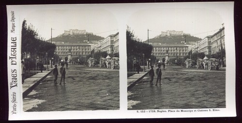 Ancienne photo stéréo - ancienne,