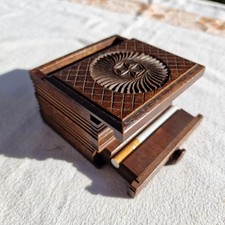 Boîte, Coffret Ancien Bois