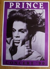 PRINCE concert '90 affiche