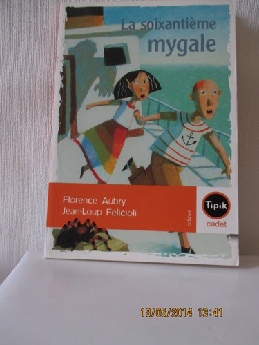 Livre soixantième mygale - livre,