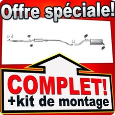 Ligne pot d'échappement pour