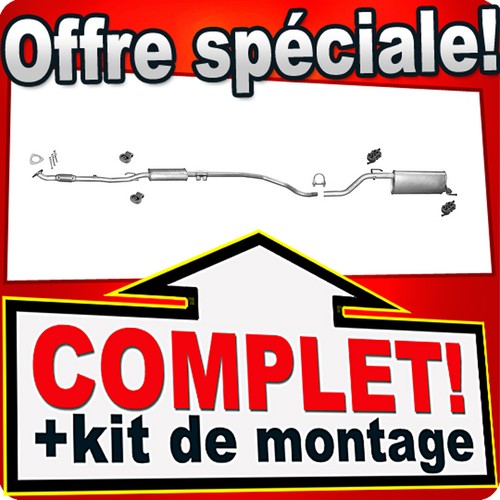 Ligne pot échappement pour - ligne,
