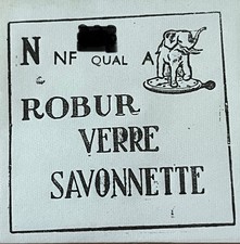 Verre Plexi robur savonnette
